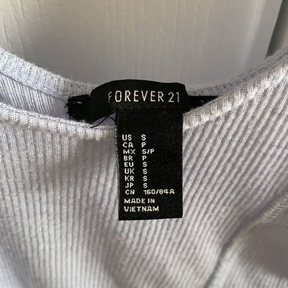 Forever21 Light Blue Tank - Picture 2 of 3